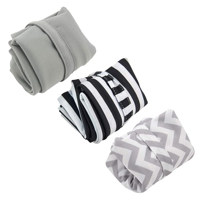 ALVABABY 3pcs Baby Cloth Diaper Wet Dry Bags Waterproof Reusable - Image 3