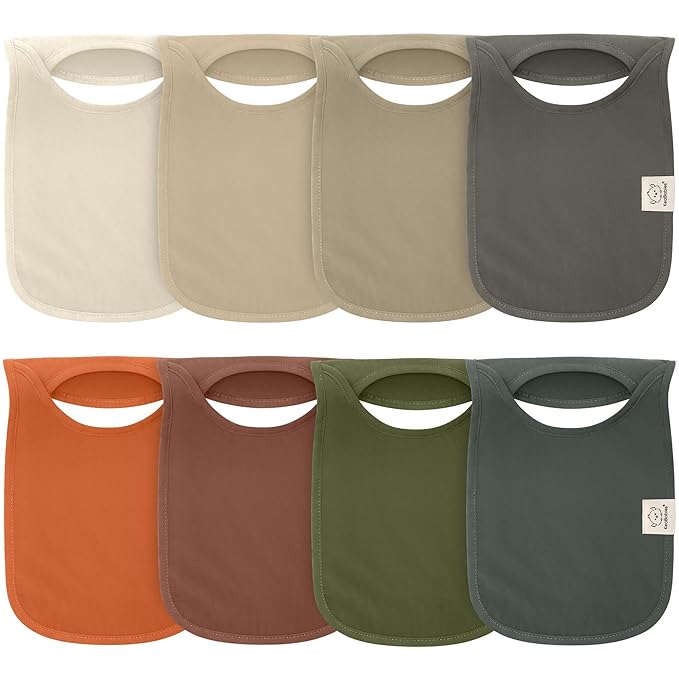 8-Pack Baby Bibs for Boys, Girls by KeaBabies