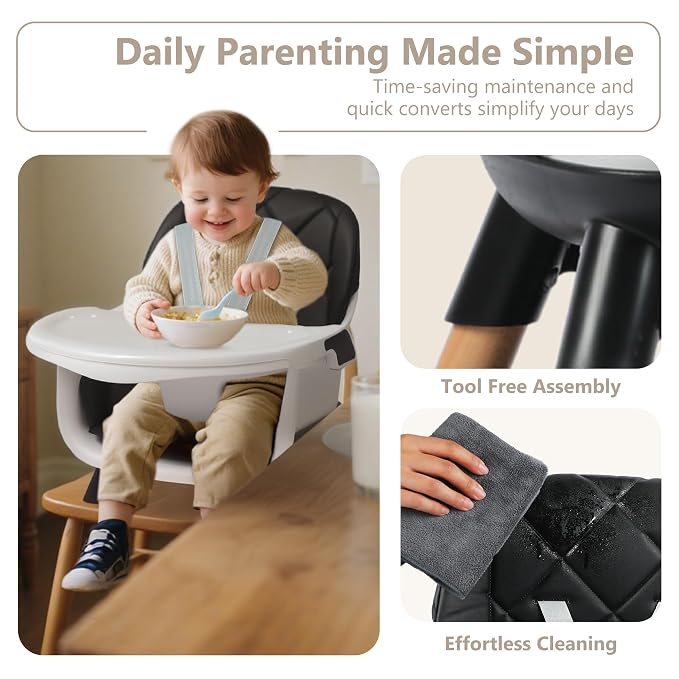 Kinder King 7 in 1 Baby High Chair - Image 6