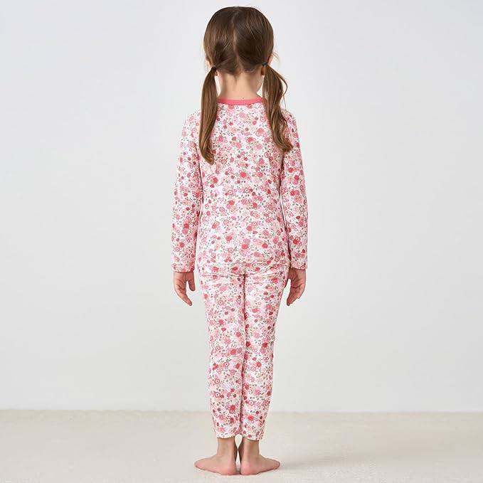 pureborn Baby Toddler Kids Viscose from Bamboo Pajamas Set Pjs 2pcs 18M-8Y - Image 4