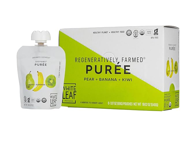 White Leaf Provisions Organic Purees / Baby Food Pouches - Image 4
