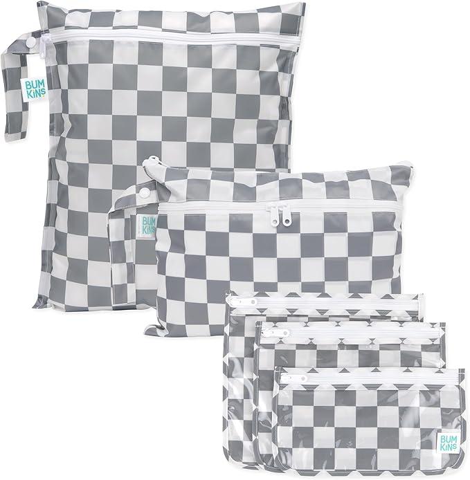 Bumkins - Waterproof Wet Bag, Wet/Dry Clutch & Clear Travel Bags - by Bumkins