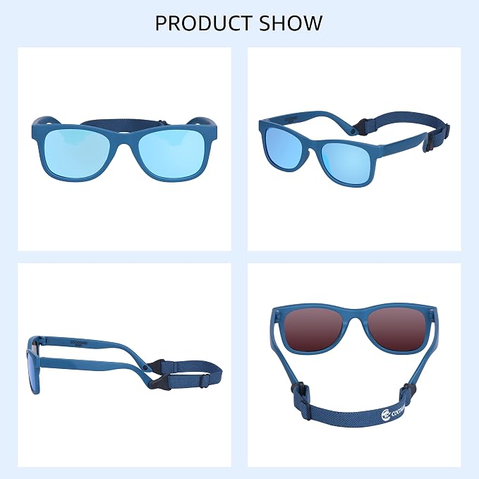COCOSAND Flexible Baby Sunglasses - Image 7