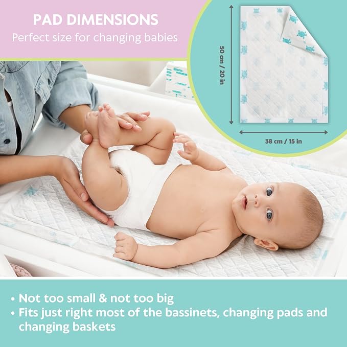 Vesta Baby 65 Disposable Changing Pads - Image 2