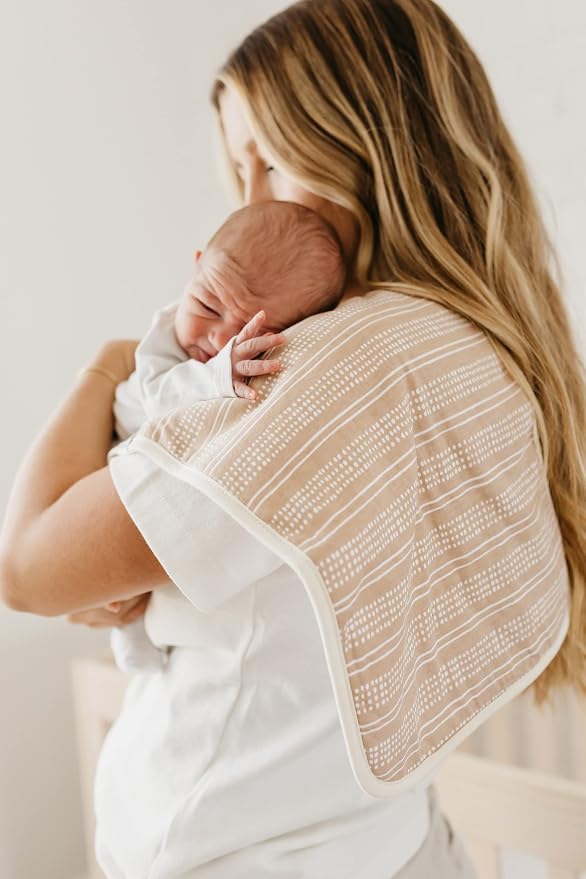 Copper Pearl Premium Baby Burp Cloths - Image 8