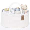 Baby Diaper Caddy Organizer, Cotton Rope Diaper Basket, Baby Basket by Degeyoyo