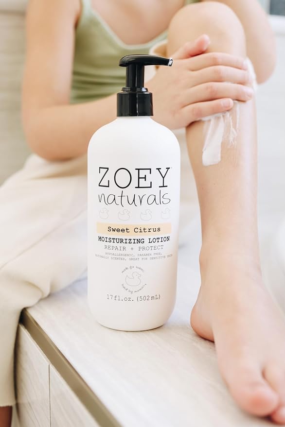 Zoey Naturals Sweet Citrus Baby Lotion - Image 2