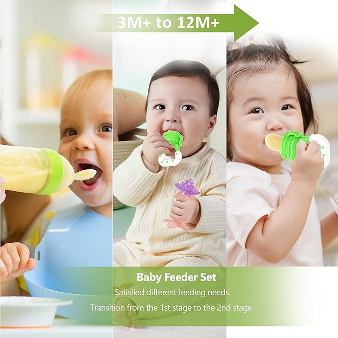 WAJIAYON Baby Fruit Feeder Pacifier | Infant Food Feeder Pacifier & Food - Image 6