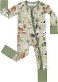 pureborn Baby Infant Boys Girls Sleeper Snug Fit Viscose from Bamboo Pajamas by pureborn