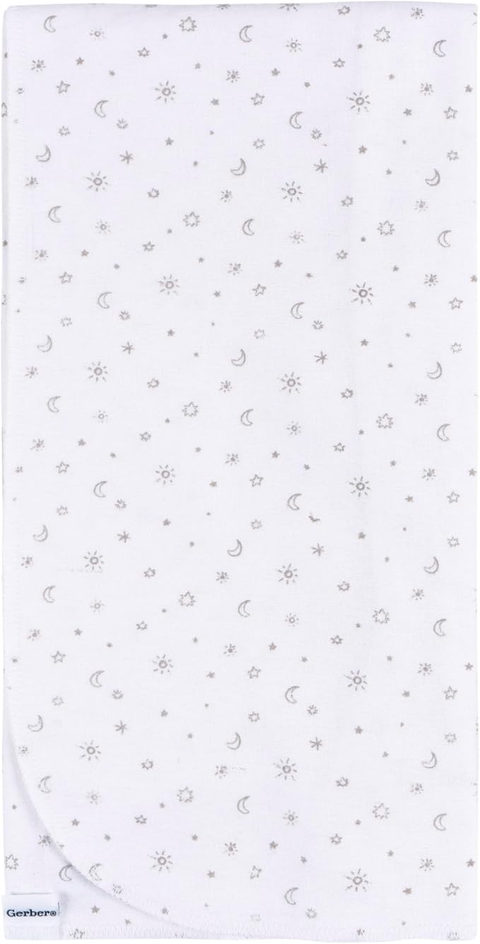 Gerber Unisex Baby 100% Cotton Flannel Receiving Blankets 30x30 Inches - Image 5