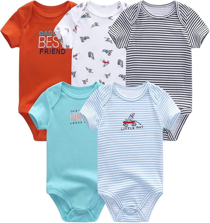 Newborn Layette Gift Set Bodysuits Pants - Image 2