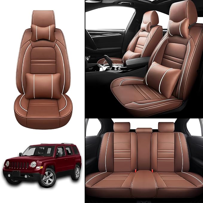 Car Seat Covers for JP Patriot 2009-2017 | 5-Seats Seat Covers, Waterproof Seat - Image 2