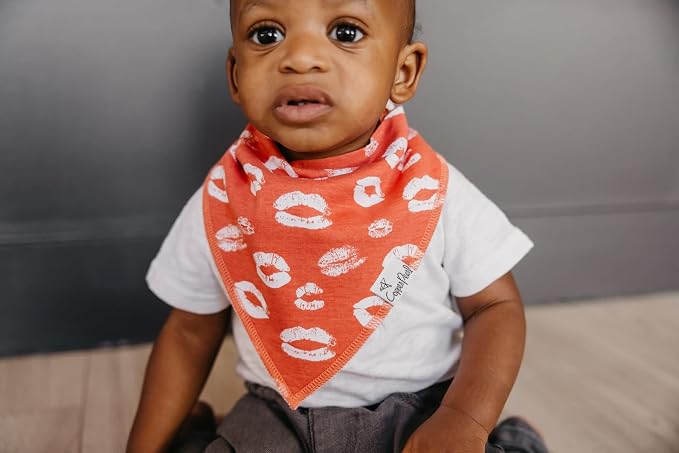 Copper Pearl 4 Pack Soft Cotton Baby Bibs - Image 6