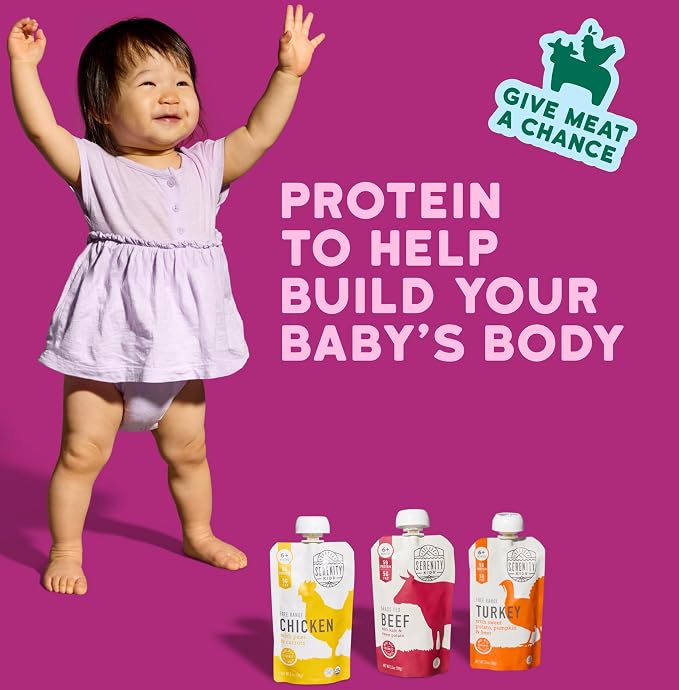 Serenity Kids 6+ Months Baby Food Pouches - Image 4