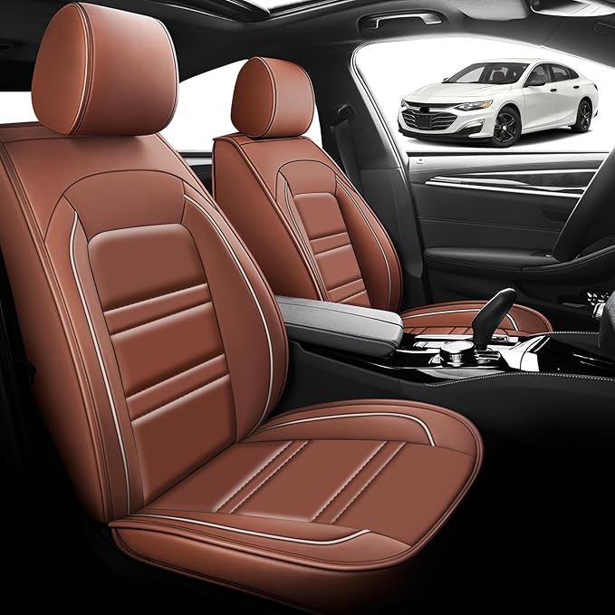 Seat Cover for Chevy Malibu 2004-2025 | Car Seat Covers Front Seats, Waterproof - Image 2