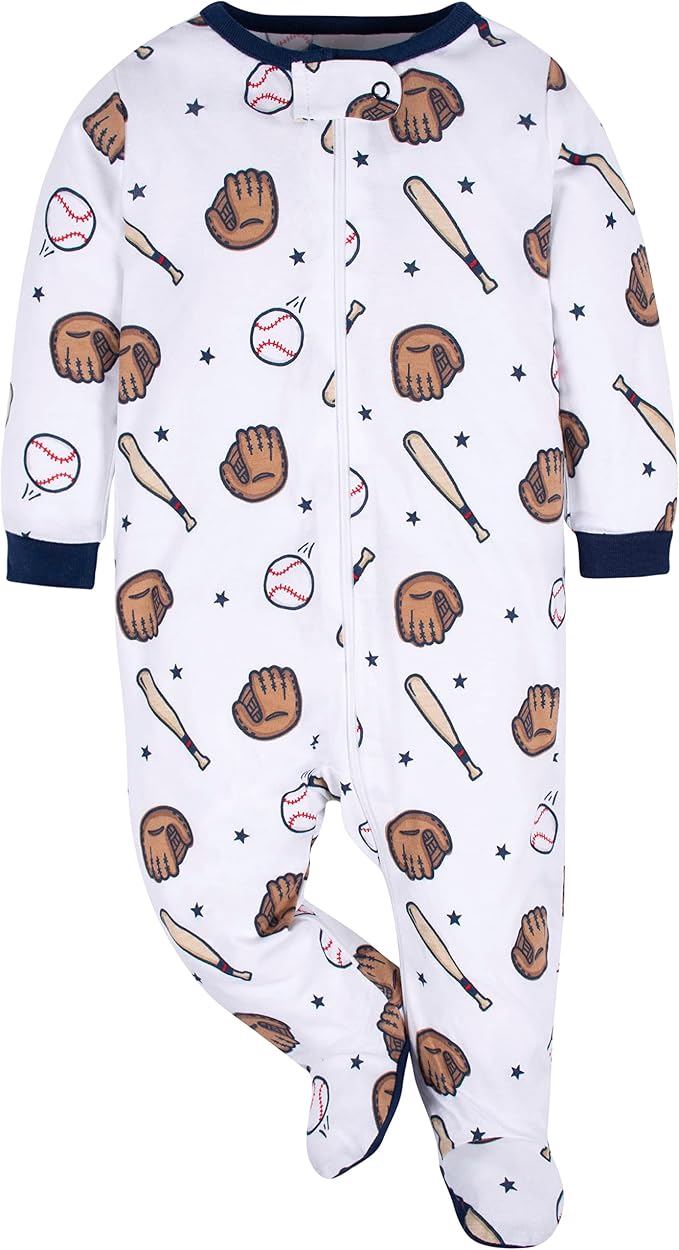 Gerber Baby Boys 4 Pack Sleep 'N Play Footie - Image 3