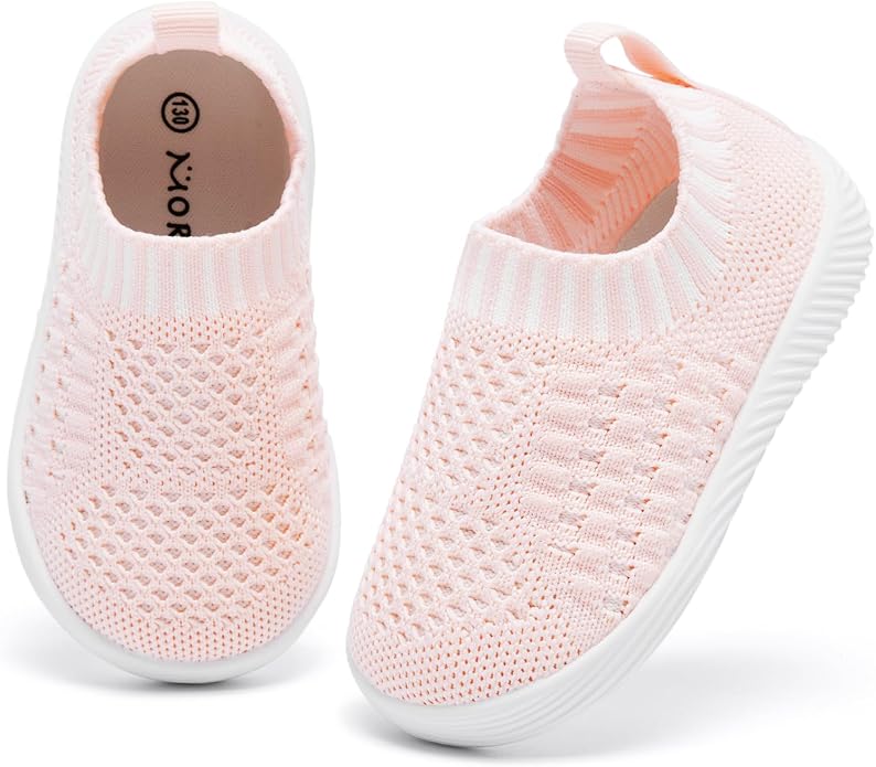 MORENDL Baby Toddler Walking Socks Non-Slip Breathable Unisex Casual Sneakers - Image 2