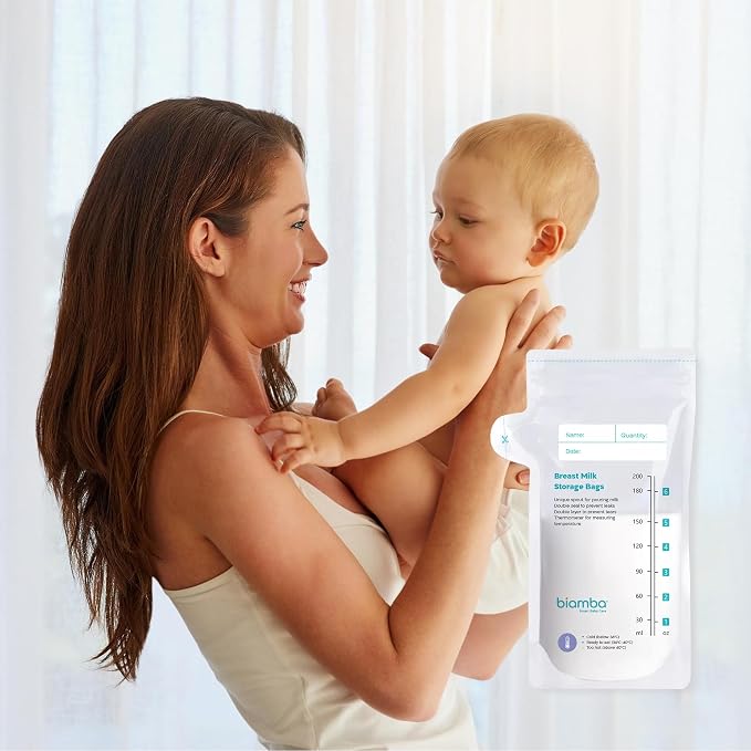 50-Piece Milk Storage Bags Breastmilk by Biamba - Image 5