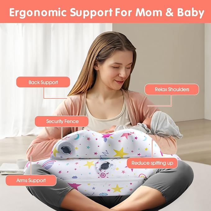 Inflatable Travel Nursing Pillow - Image 6