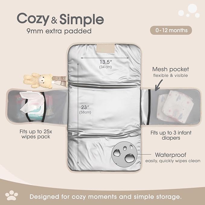 J&Joo Portable Diaper Changing Pad - Image 2