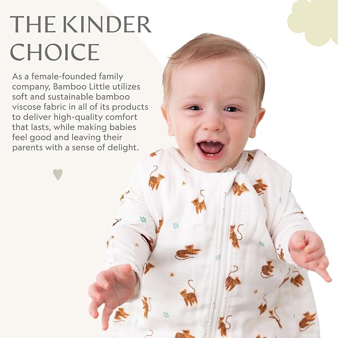Bamboo Little Soft Baby Footie Pajamas, Baby Clothes, Newborn Sleepers - Image 6