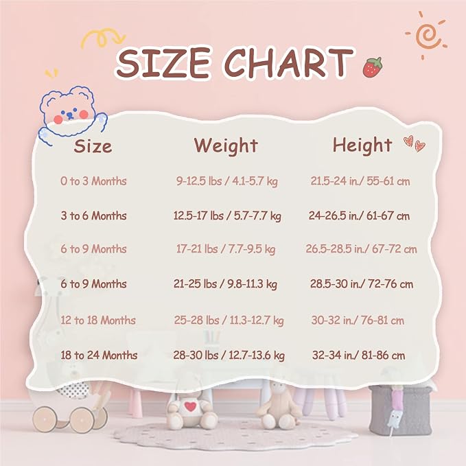 Jimonda Bamboo Baby Bodysuit Long Sleeve Infant Romper Soft Boy Girl Unisex - Image 5
