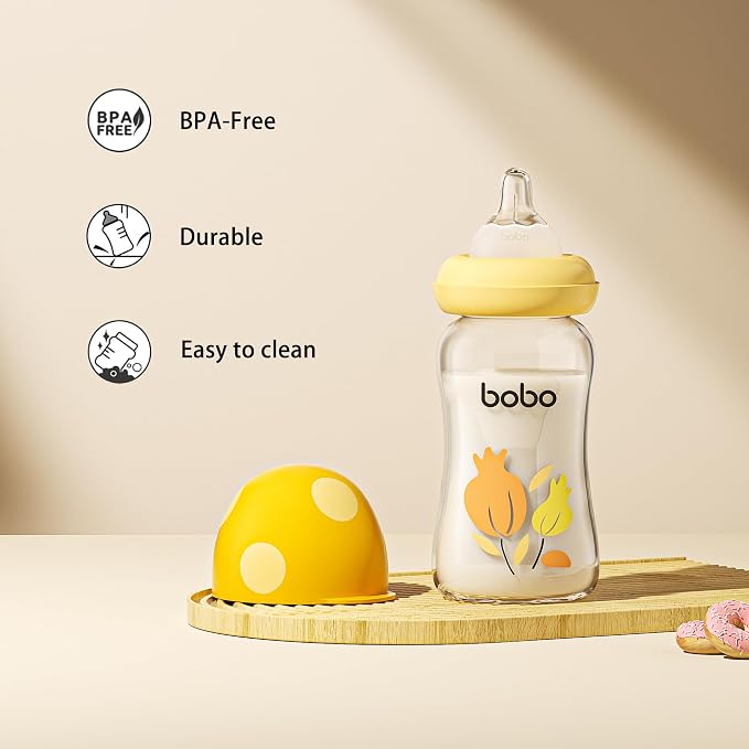 YOHKOH Natural Glass Baby Bottle - Image 6