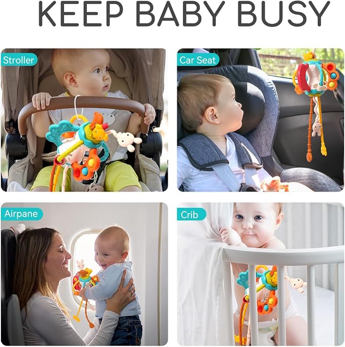 Toddlers Airplane Travel Toys Montessori Toys - Image 6
