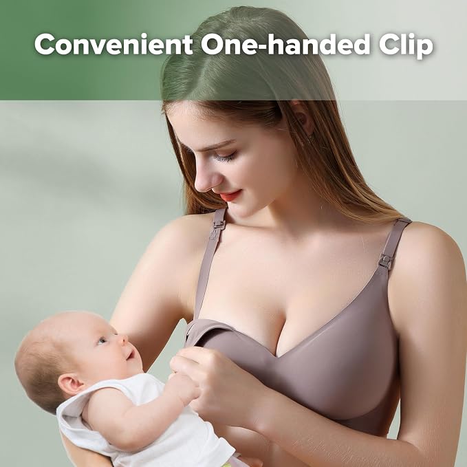 haakaa Nursing Bras for Breastfeeding, Ultra Comfort Jelly Strip“ Supportive - Image 7