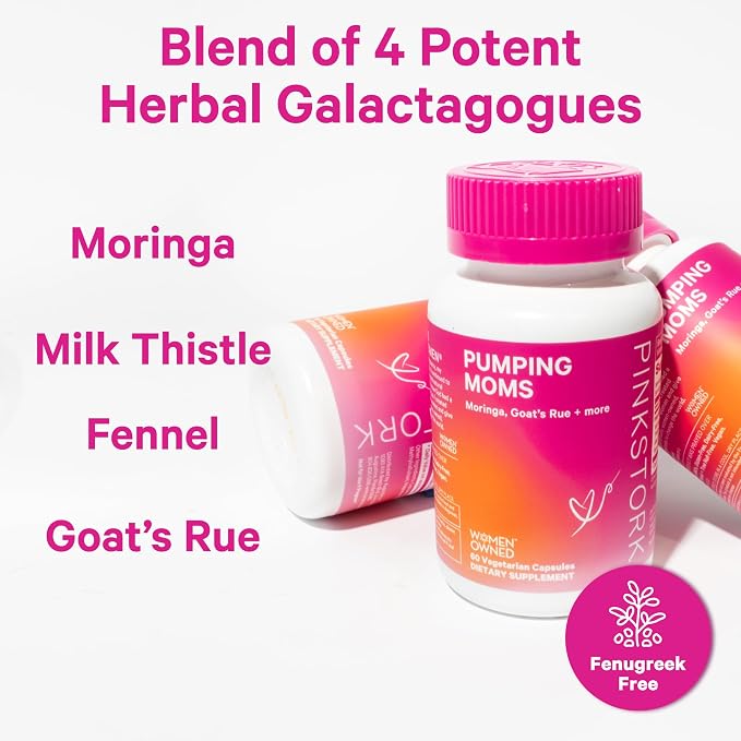 Pink Stork Pumping Moms Lactation Supplement - Image 2