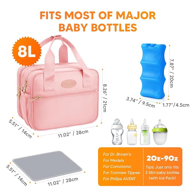 PIIOSER Breastmilk Cooler Bag - Image 6