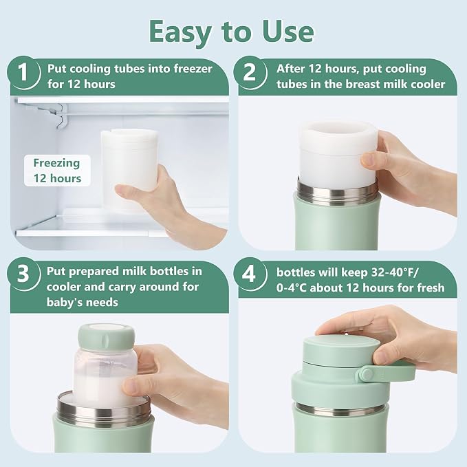MYPIN 22oz Portable Breast Milk Cooler - Image 8