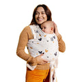 Moby Baby Wrap Carrier Featherknit by MOBYBabyCarrier