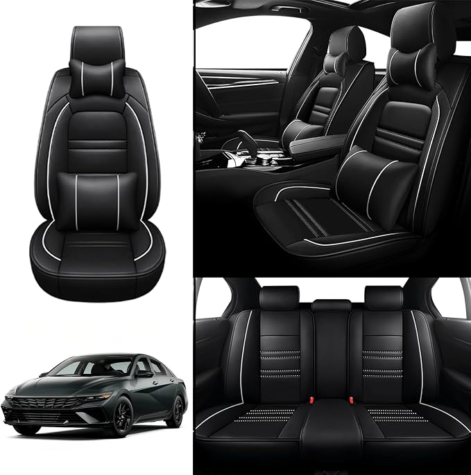 Car Seat Covers for Hyundai Car Elantra 2001-2025 | 5-Seats Seat Covers - Image 2