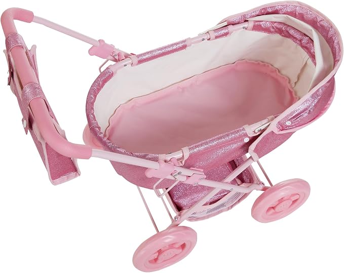 Olivia's Little World Baby Doll Bassinet Pram - Image 9