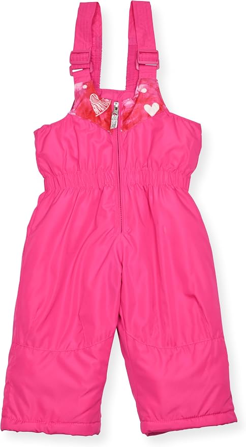 Arctic Quest Little Girls Bib Snow Pants and Ski Jacket Water-Resistant Snowsuit - Image 4