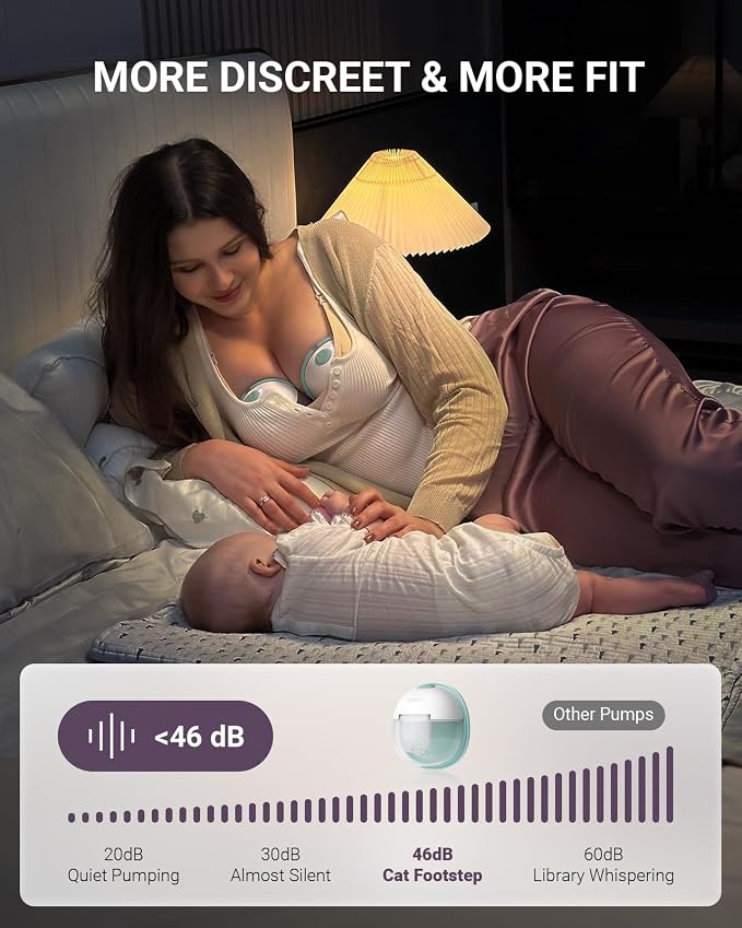 Heated Breast Pump Hands Free, Industry-Leading Heating Tech, Innovative - Image 8