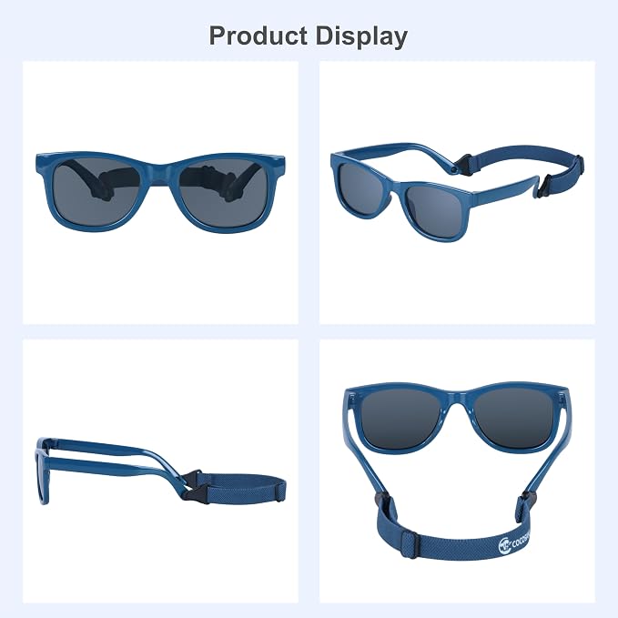 COCOSAND Flexible Baby Sunglasses - Image 7