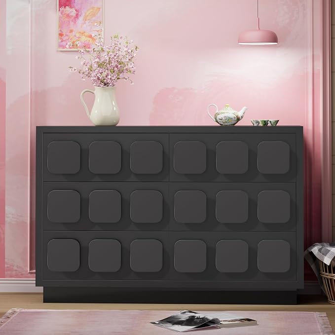 Anbuy Black Baby Dresser for Bedroom, Dresser for Baby - Image 5