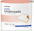 McKesson Underpads Disposable Bed Pads 30" x 36", Heavy Absorbency, Ultra by McKesson