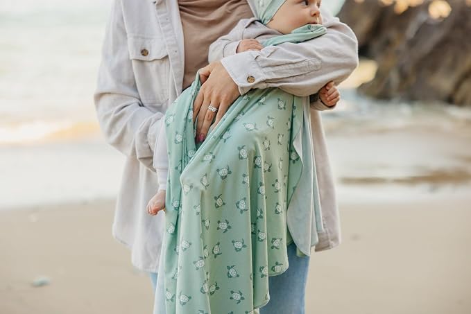 Copper Pearl Baby Swaddle Blanket - Image 6