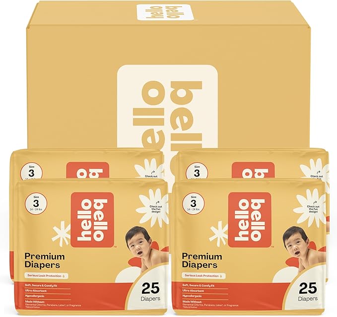 Hello Bello Premium Diapers, Size 3 Surprise Pack - Image 2