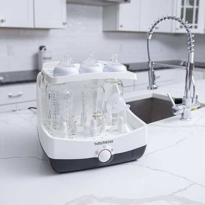 Baby Brezza Superfast 10 Minute Baby Bottle Sterilizer + Dryer - Image 8
