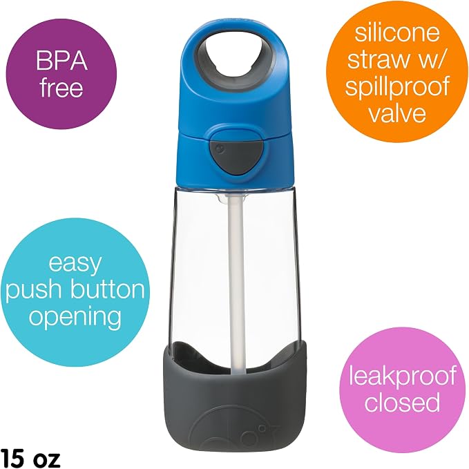 b.box Kids Water Bottle – Tritan Toddler Drink Bottle - Image 3