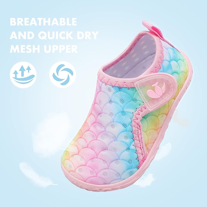 JOINFREE Baby Toddler Water Shoes Boys Girls Sandals Barefoot Kids Breathable - Image 3