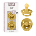 BIBS Pacifiers Colour Collection | Natural Rubber Baby Pacifier | Set of 2 by BIBS