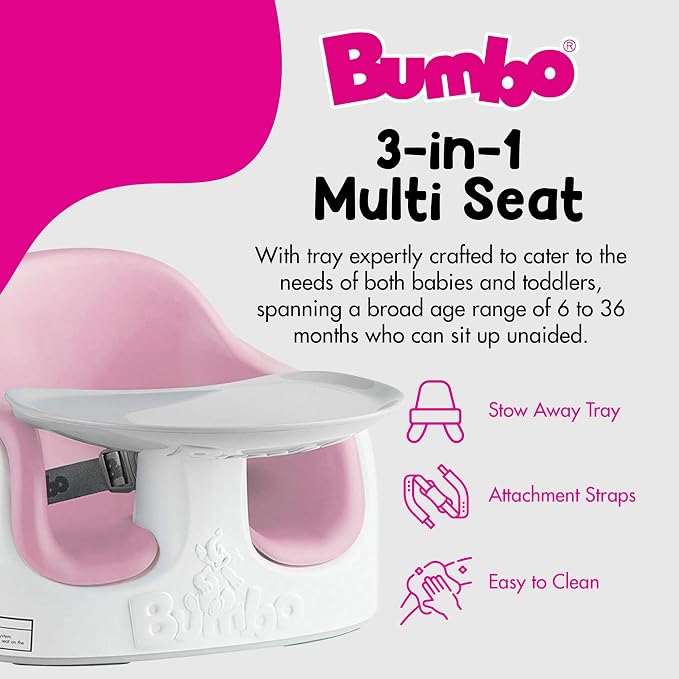 Bumbo 3-in-1 Multi-Seat for 6 to 36 Months, Travel Baby Feeding & Play Floor - Image 2