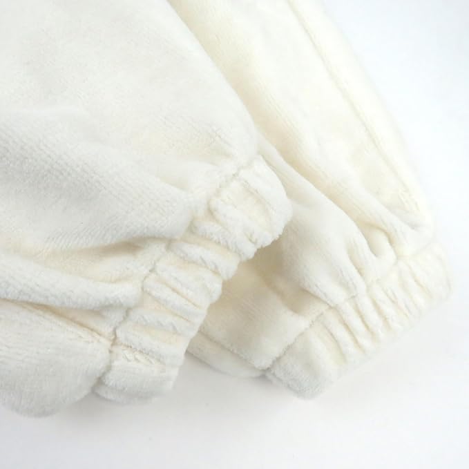 HonestBaby Baby 2-Piece Cozy Velour 100% Organic Cotton Sweatshirt and Jogger - Image 4