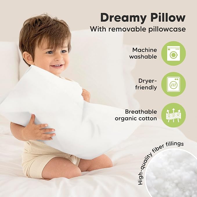 Toddler Pillow with Pillowcase - Image 4