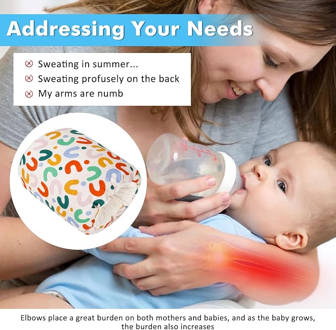 Nursing Arm Pillows for Breastfeeding, Baby Feeding Arm Pillow Portable and - Image 6